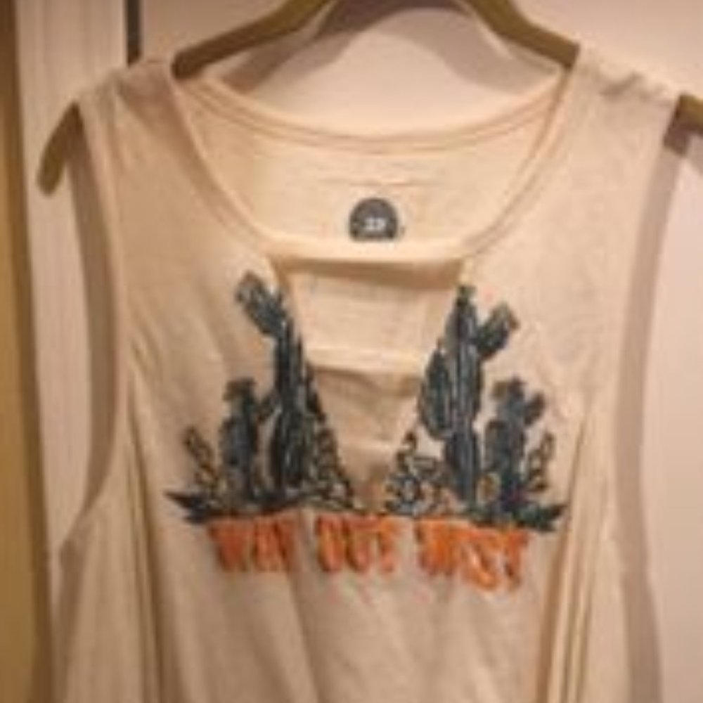 Double D Ranchwear Way Out West Tank